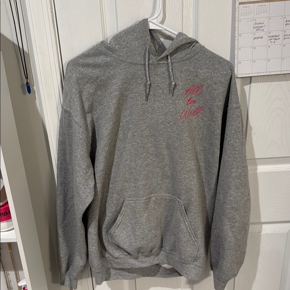 Taylor Swift All Too Well (10 Minute Version) Limited Edition Gray Hoodie